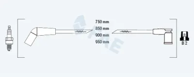 Compra Hoy Juego de cables de encendido FAE 85/114 FAE 85/114
